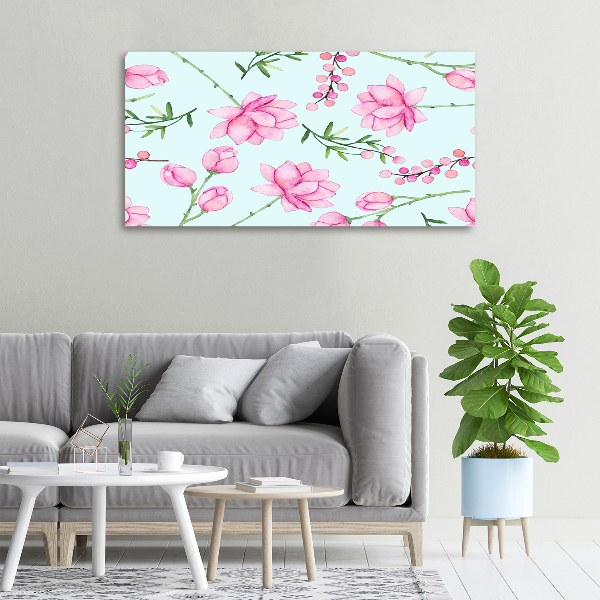 Foto quadro su tela Fiori e bacche