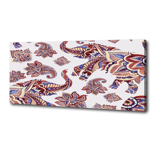 Foto quadro su tela Ornamenti a forma di elefante