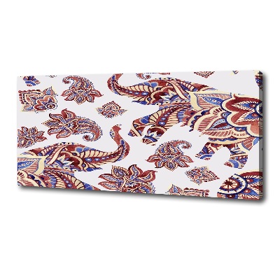 Foto quadro su tela Ornamenti a forma di elefante