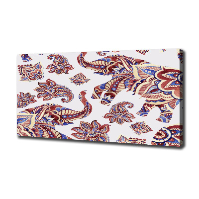 Foto quadro su tela Ornamenti a forma di elefante