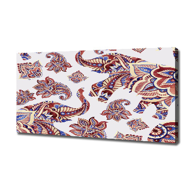 Foto quadro su tela Ornamenti a forma di elefante