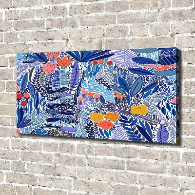 Quadro su tela Motivo floreale