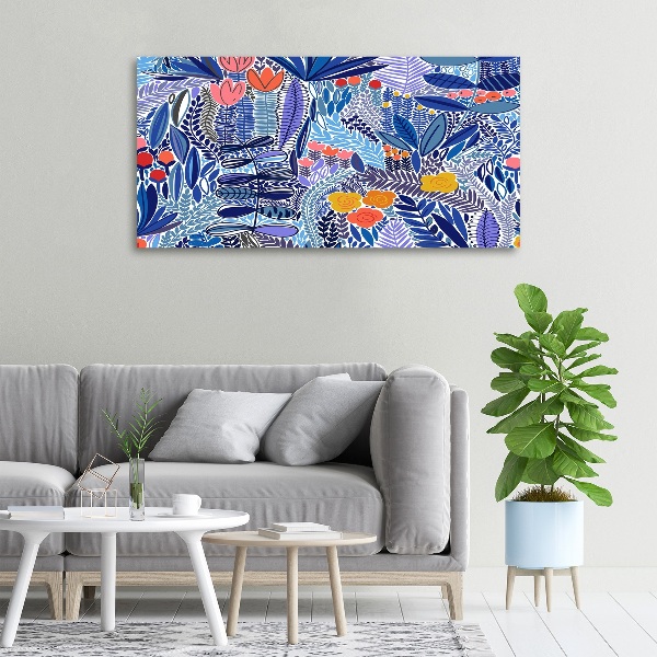 Quadro su tela Motivo floreale