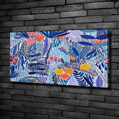 Quadro su tela Motivo floreale