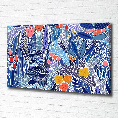 Quadro su tela Motivo floreale