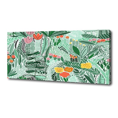 Foto quadro su tela Motivo floreale