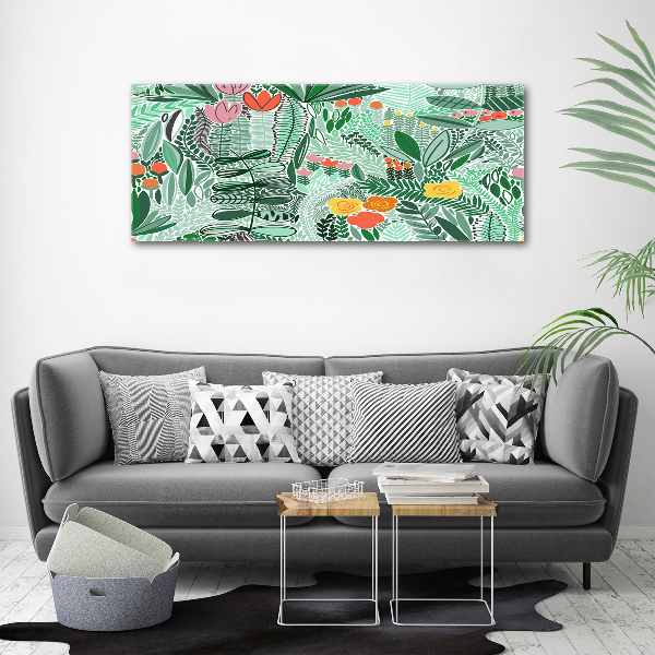 Foto quadro su tela Motivo floreale