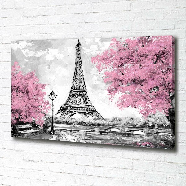Quadro stampa su tela Torre Eiffel Parigi