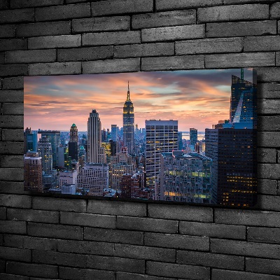 Quadro stampa su tela Manhattan, New York