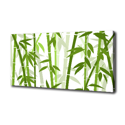 Quadro stampa su tela Bambù