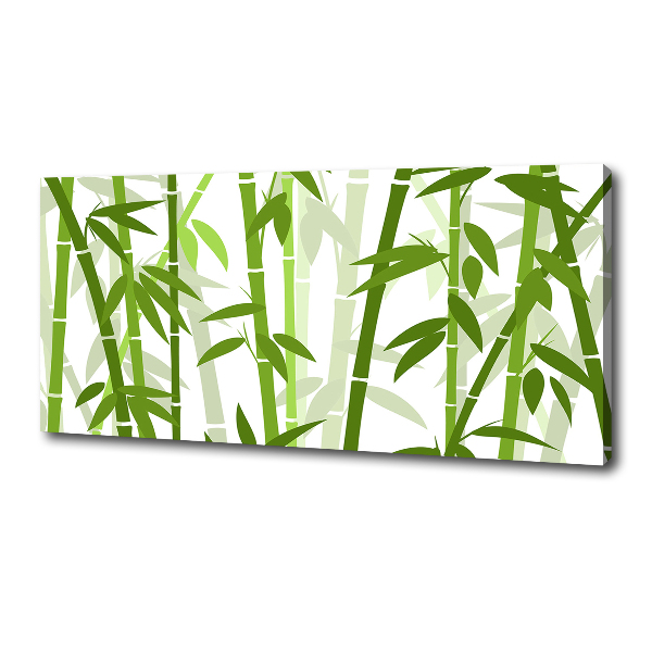 Quadro stampa su tela Bambù