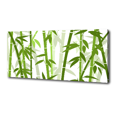Quadro stampa su tela Bambù
