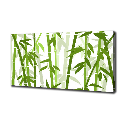 Quadro stampa su tela Bambù