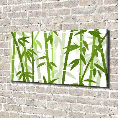 Quadro stampa su tela Bambù