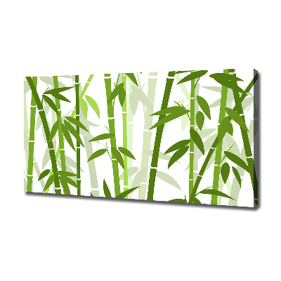 Quadro stampa su tela Bambù