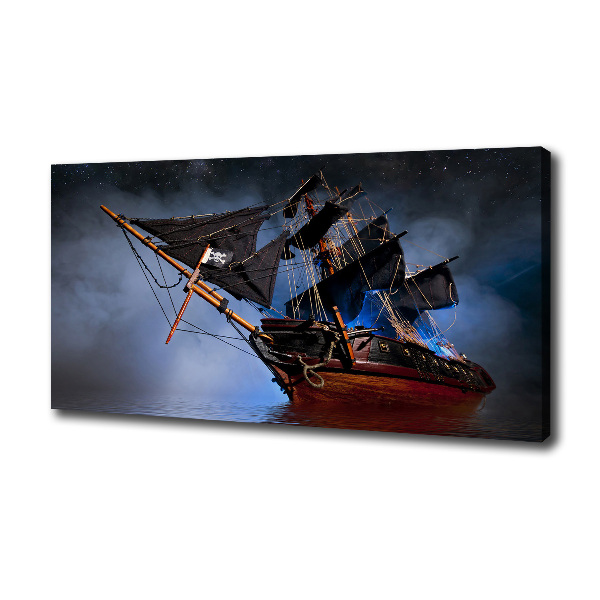 Quadro su tela Nave pirata