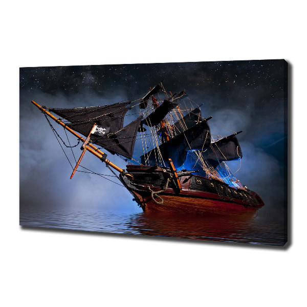 Quadro su tela Nave pirata