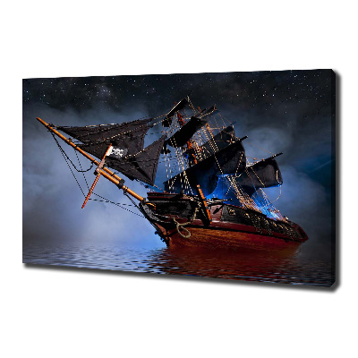 Quadro su tela Nave pirata