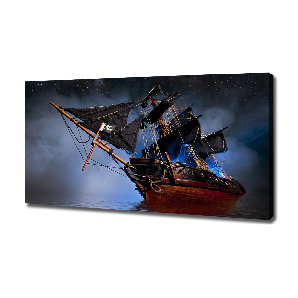 Quadro su tela Nave pirata