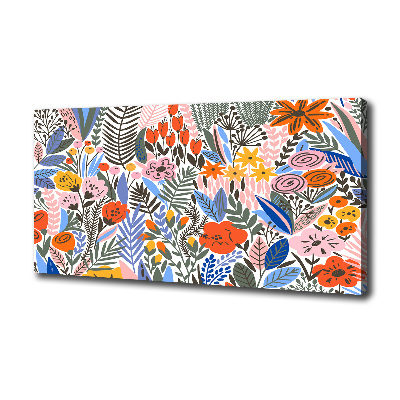 Quadro su tela Motivo floreale