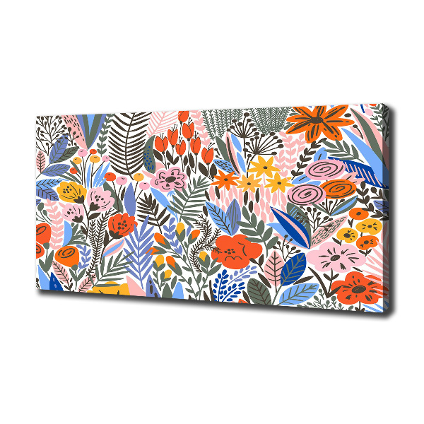 Quadro su tela Motivo floreale