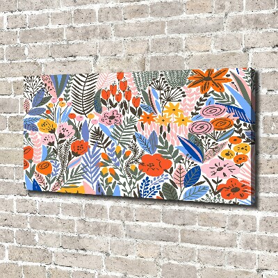 Quadro su tela Motivo floreale