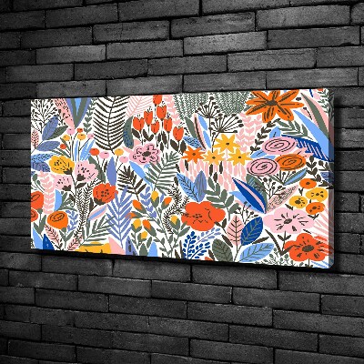 Quadro su tela Motivo floreale