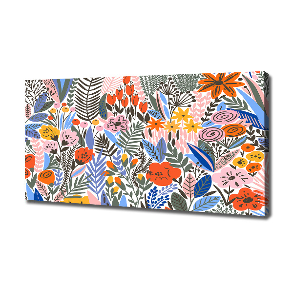 Quadro su tela Motivo floreale