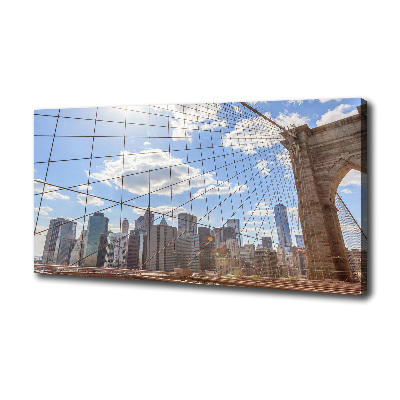 Foto quadro su tela Ponte di New York