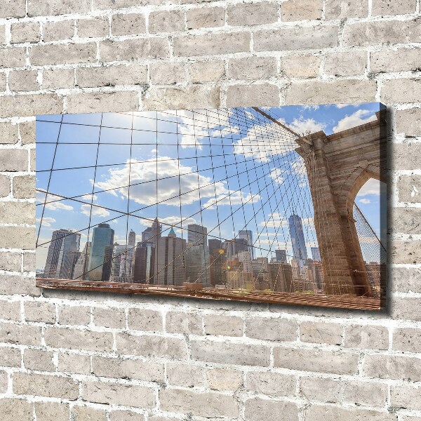 Foto quadro su tela Ponte di New York