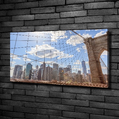 Foto quadro su tela Ponte di New York