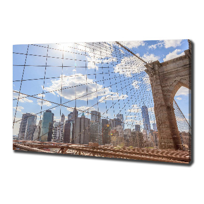 Foto quadro su tela Ponte di New York