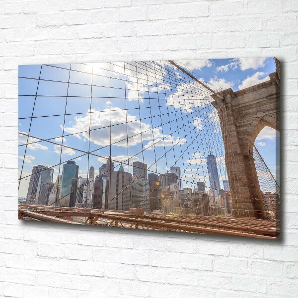 Foto quadro su tela Ponte di New York