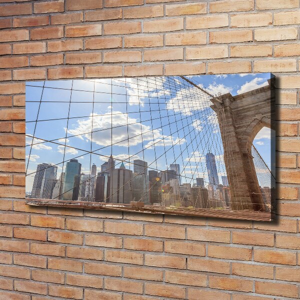 Foto quadro su tela Ponte di New York