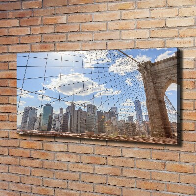 Foto quadro su tela Ponte di New York