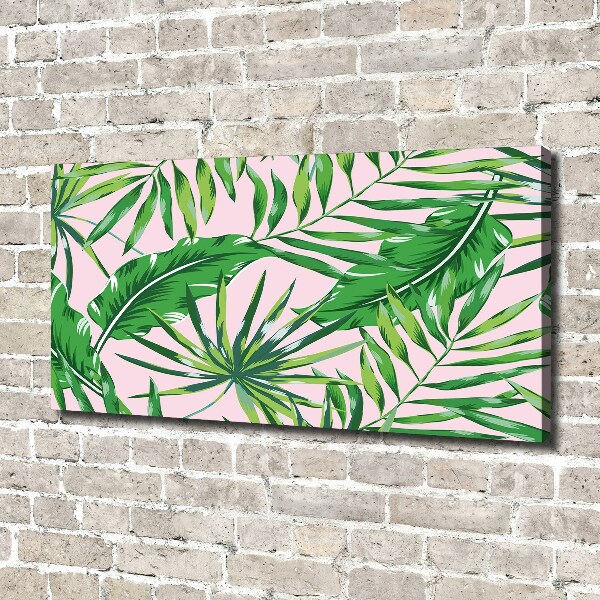 Foto quadro su tela Foglie tropicali