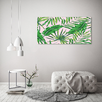 Foto quadro su tela Foglie tropicali