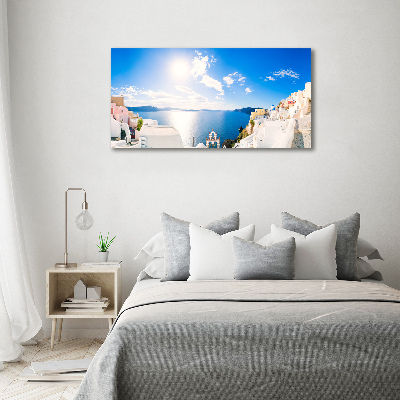 Quadro stampa su tela Santorini, Grecia