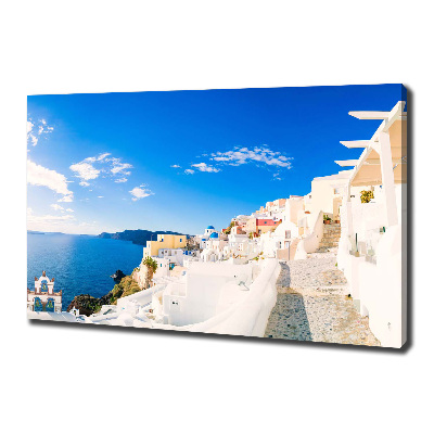 Quadro stampa su tela Santorini, Grecia