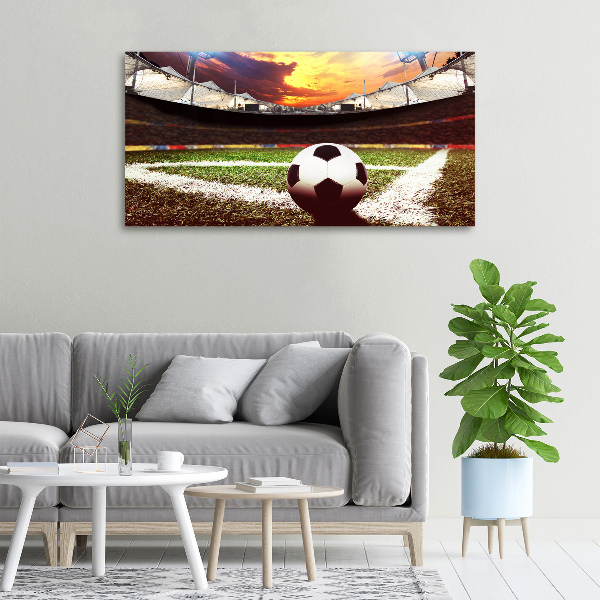 Quadro su tela Palla nello stadio