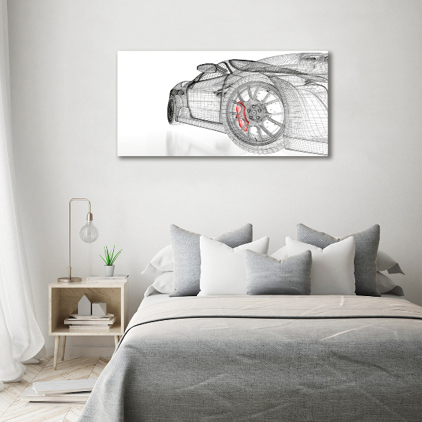 Foto quadro su tela Rete per auto