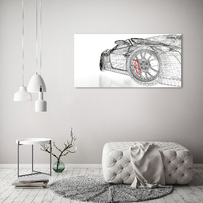 Foto quadro su tela Rete per auto