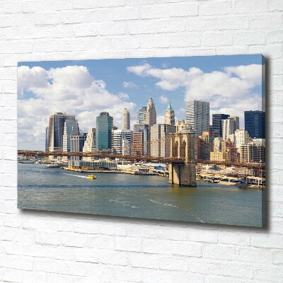 Quadro su tela Manhattan, New York