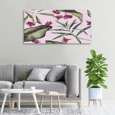 Quadro su tela Fiori tropicali