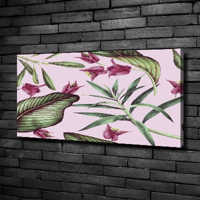 Quadro su tela Fiori tropicali