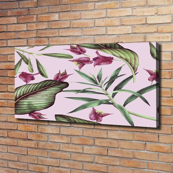 Quadro su tela Fiori tropicali