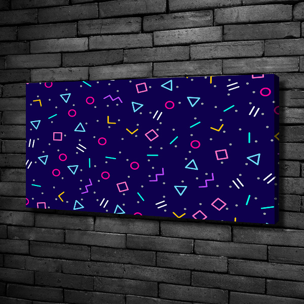 Quadro stampa su tela Sfondo geometrico