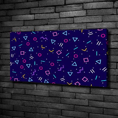 Quadro stampa su tela Sfondo geometrico