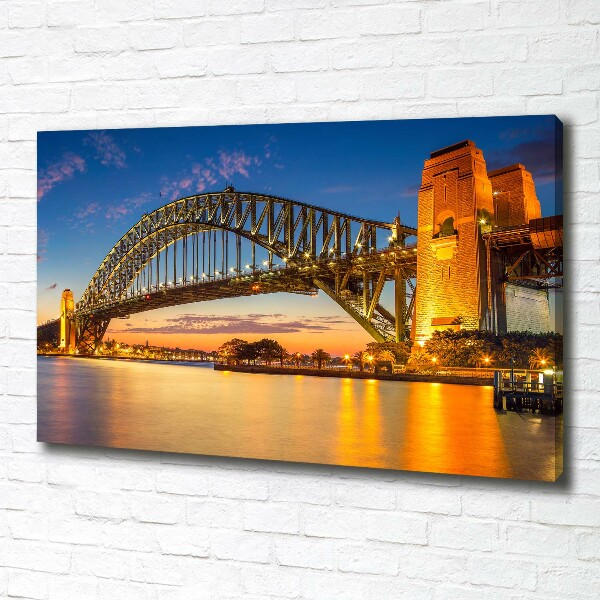 Quadro su tela Skyline di Sydney