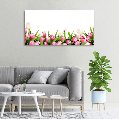 Foto quadro su tela Giardino rosa